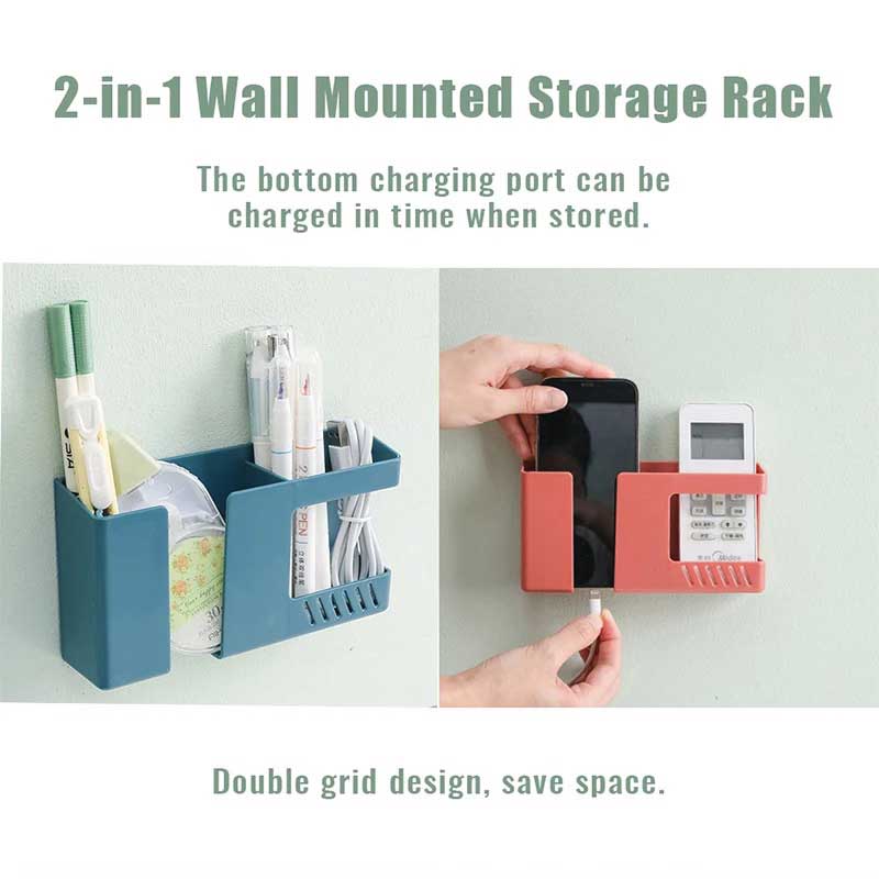 Wall Mounted Double Layer Phone Holder - Image 3